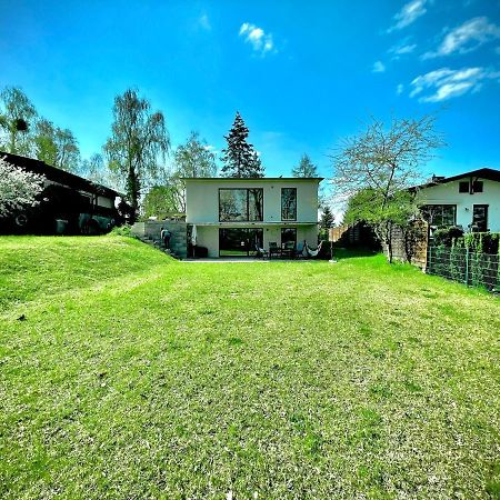 100M2 Fewo Im Haus Am See Mit Garten Bei Potsdam Schwielowsee Kültér fotó