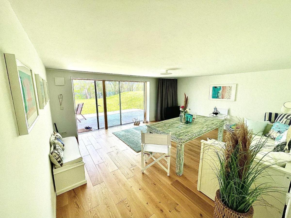 100M2 Fewo Im Haus Am See Mit Garten Bei Potsdam Schwielowsee Kültér fotó